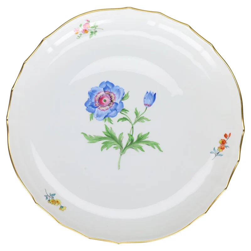 Kuchenplatte Blüte Blau Typ I