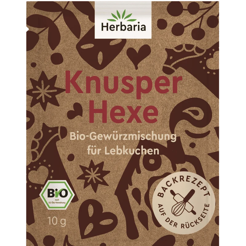 Herbaria Knusperhexe Gewürzmischung Bio 10 g