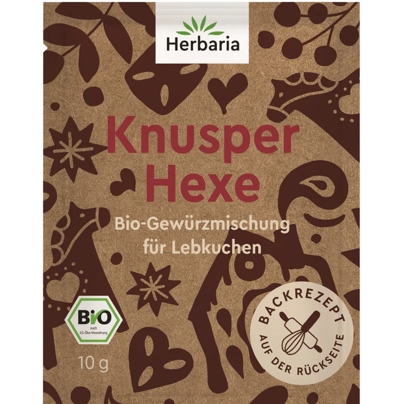 Herbaria Knusperhexe Gewürzmischung Bio 10 g