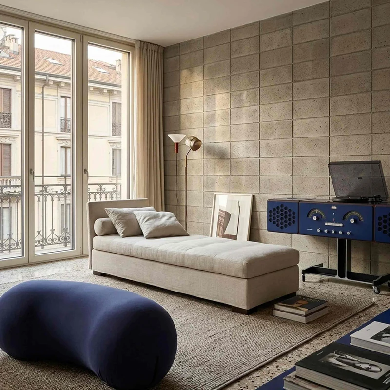 Sofa Bed ISOLINO by Orizzonti Design Center for Horm