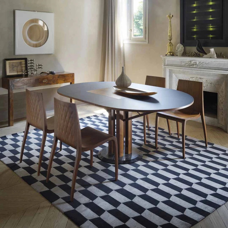 Extendable Dining Table FLOWER by D'Urbino Lomazzi for Horm