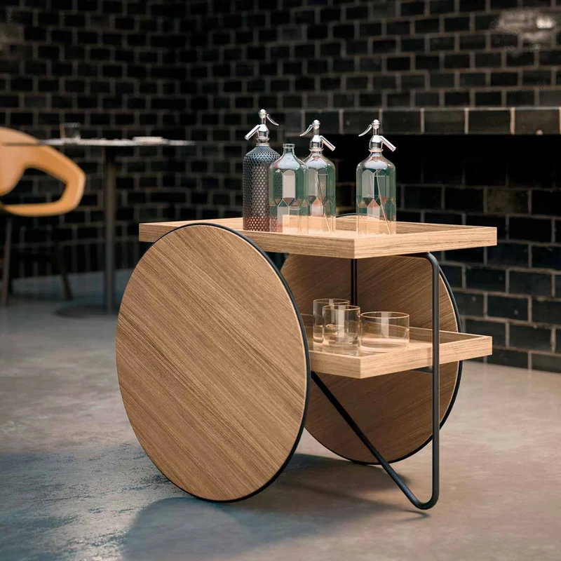 Serving Trolley CHARIOT by GamFratesi for Casamania