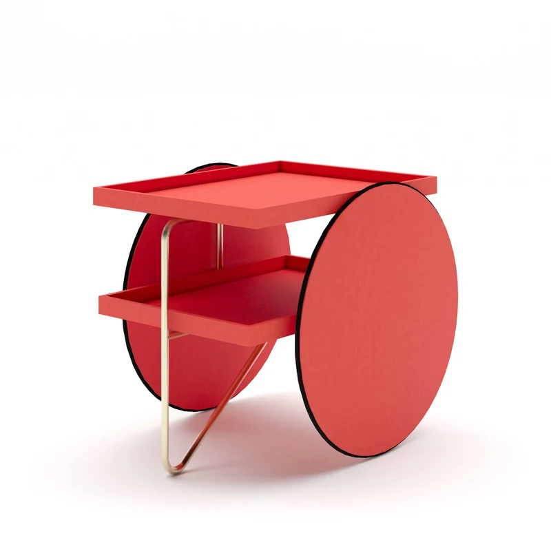 Serving Trolley CHARIOT by GamFratesi for Casamania