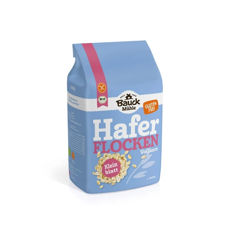 Bauck Mühle Haferflocken Kleinblatt glutenfrei Bio 1kg