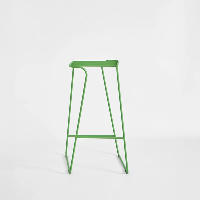 Outdoor Steel Stool SEEMS WIRE by Enrico Girotti for LapiegaWD
