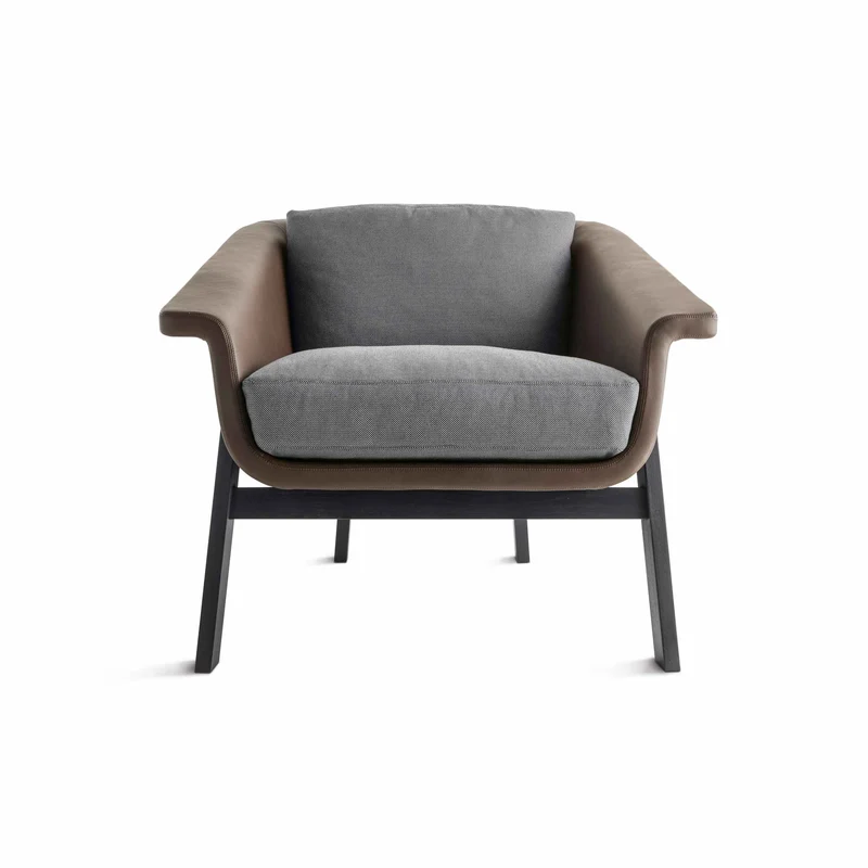 Armchair SIENNA by Studio Balutto & Associati for Horm