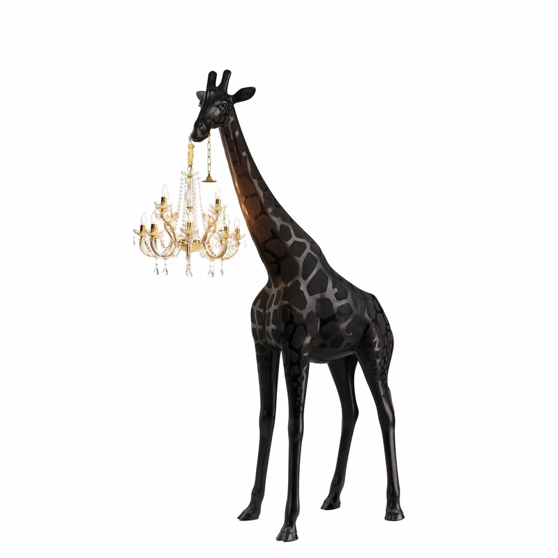 Floor Lamp GIRAFFE IN LOVE M by Marcantonio for Qeeboo