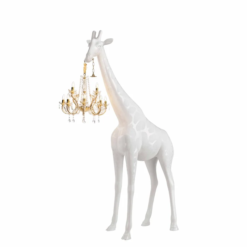 Floor Lamp GIRAFFE IN LOVE M by Marcantonio for Qeeboo