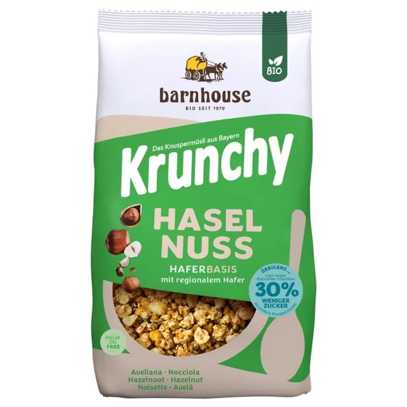 Barnhouse Bio Krunchy Haselnuss 500g