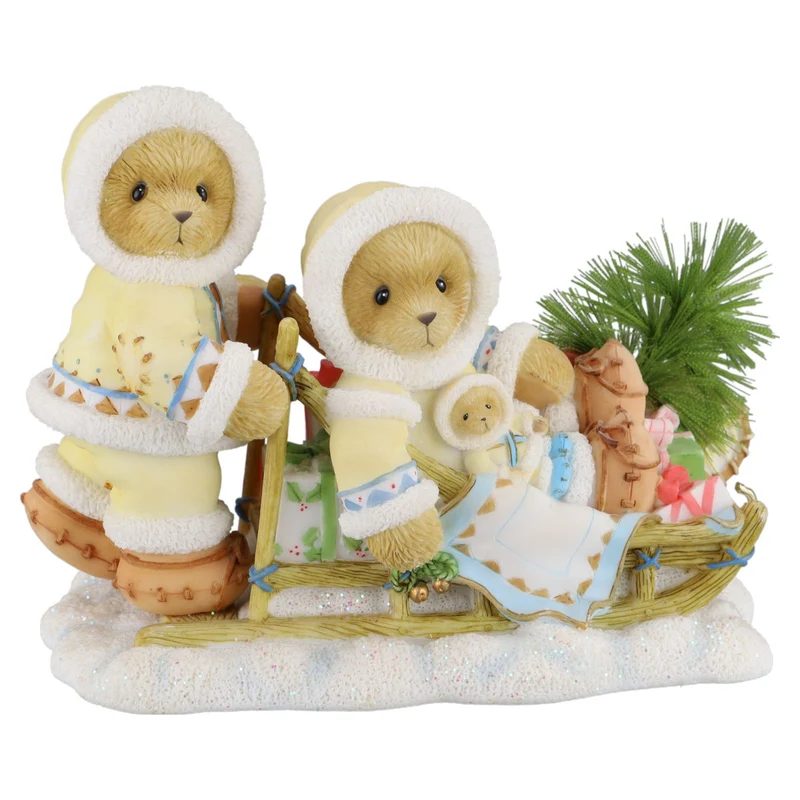 Teddy 118392 Michel & Kitty "Sharing The Season Of Joy Together"