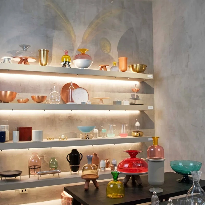 Blown Glass Pitcher DODÒ by Matteo Cibic for Paola C