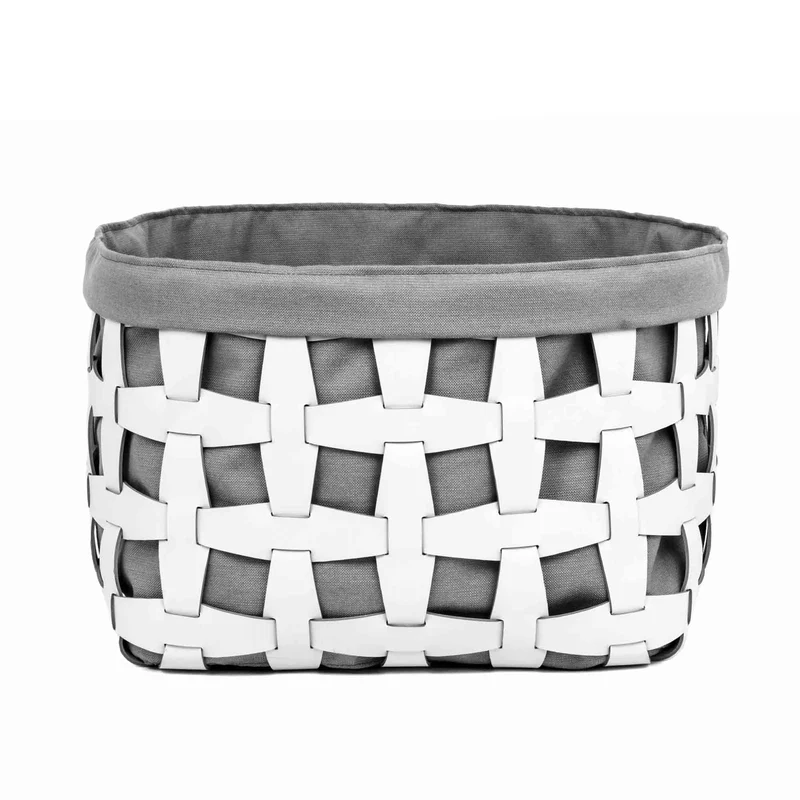 Round Leather Basket HOOK by Pinetti