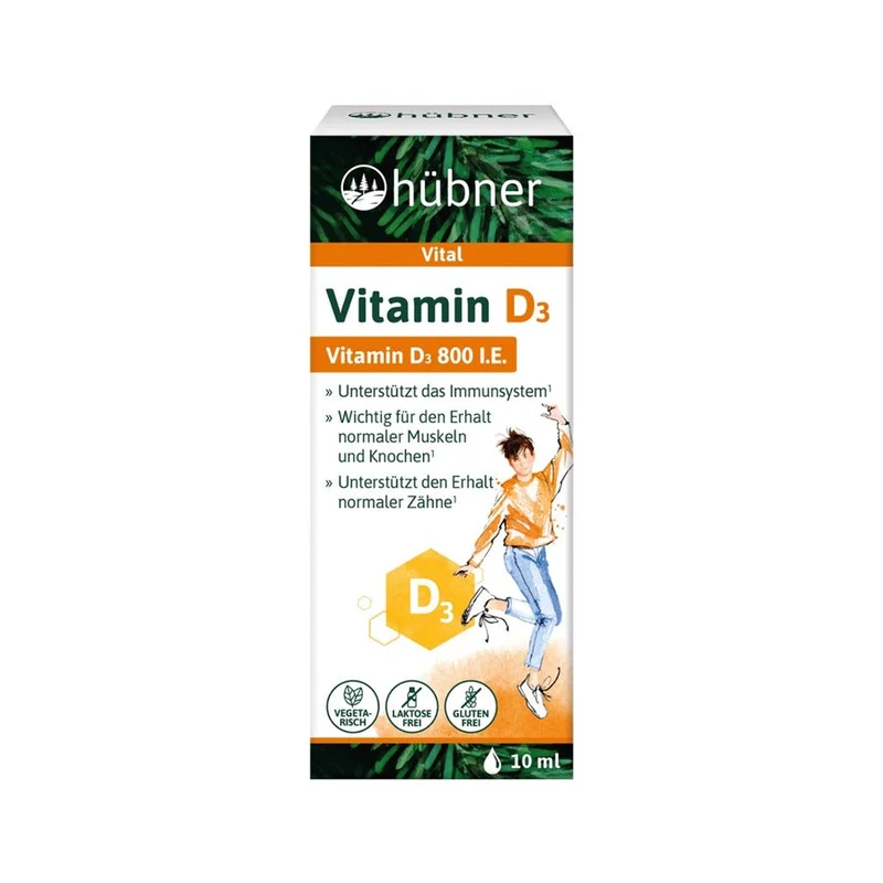 Anton Hübner Vitamin D3 Tropfen Bio 10ml