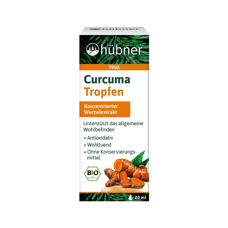Anton Hübner Curcuma Tropfen Bio 20ml