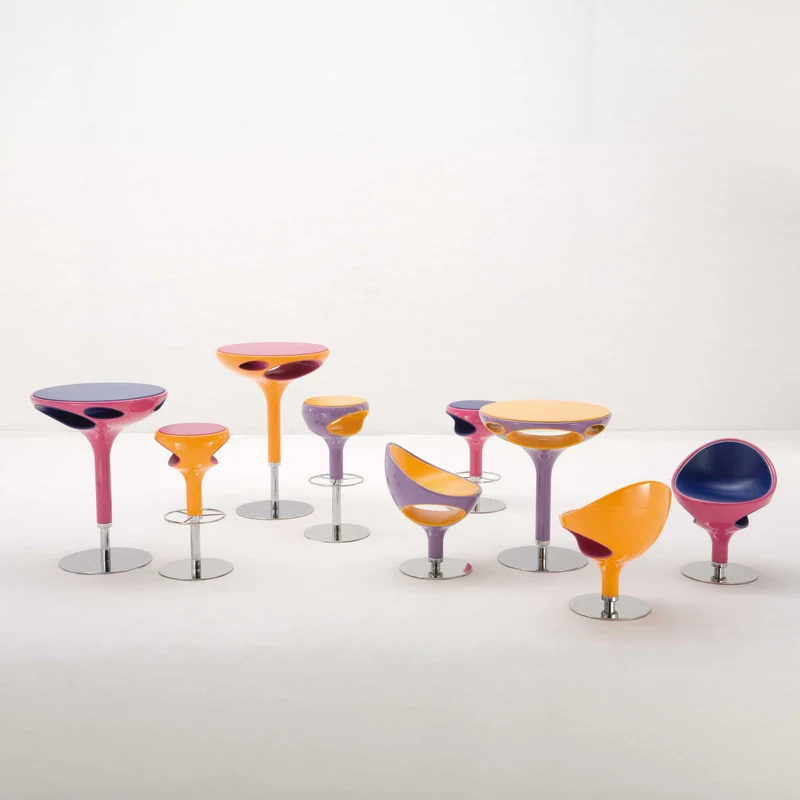 Swivel Chair RING by Giancarlo Zema for Giovannetti