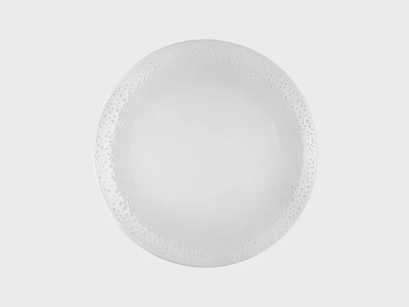 Teller | Weiße Koralle | 27 cm