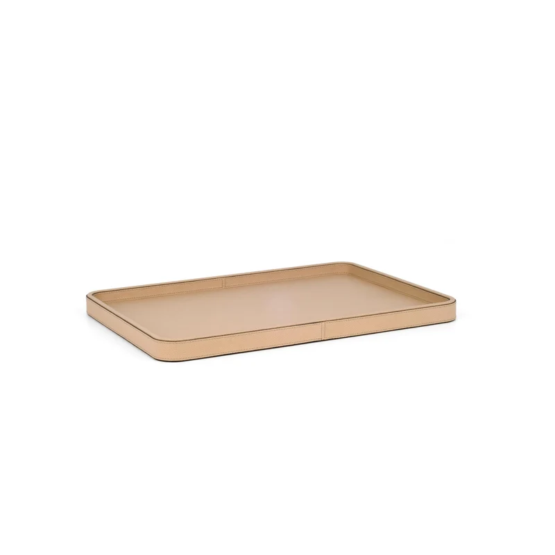 Rectangular Leather Tray JANE by Pinetti