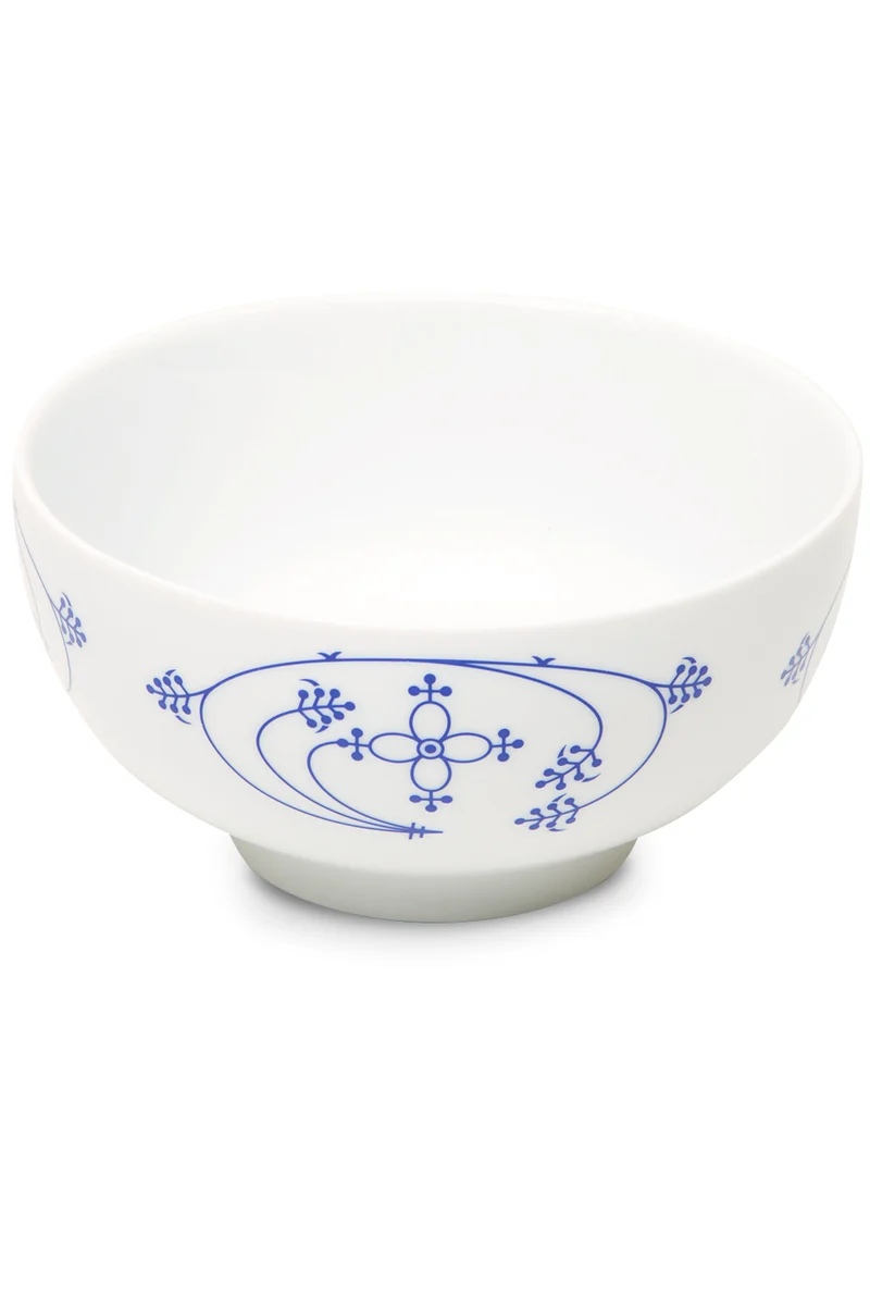 Indisch Blau Müslischale Porzellan