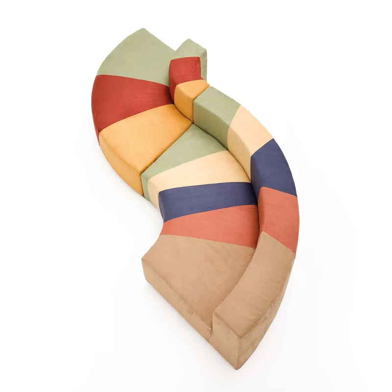 Modular Sofa MULTILOVE by Space Time for Giovannetti