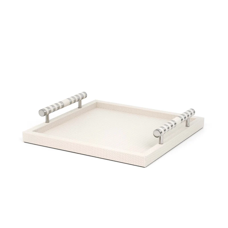 Leather Tray SATURNO by Pinetti