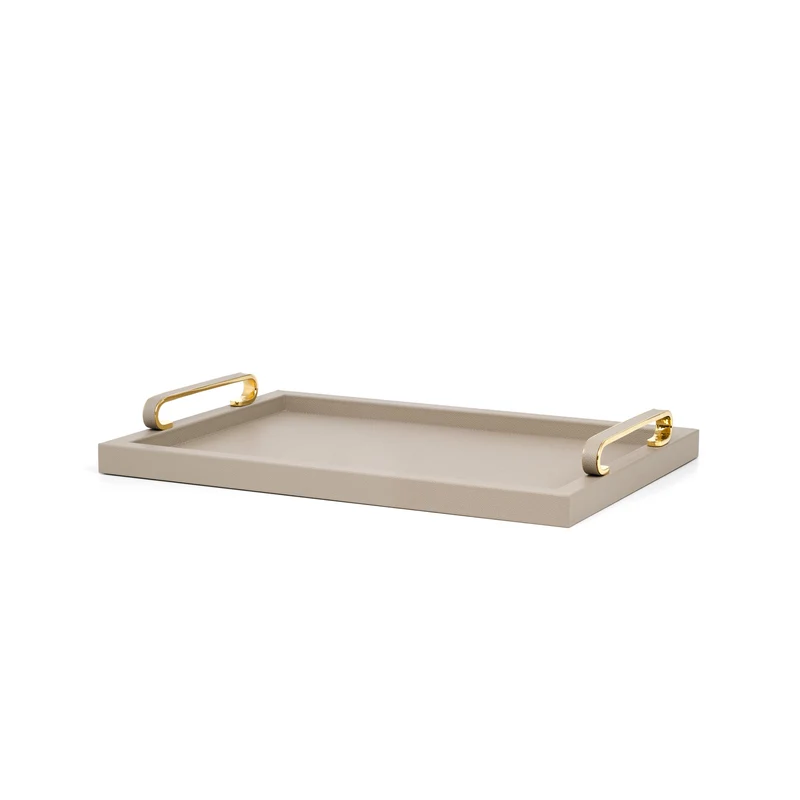 Leather Tray FOSCARI by Pinetti