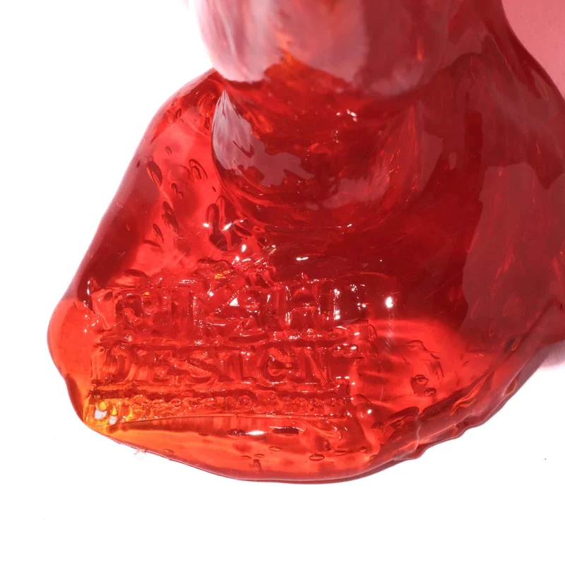 Resin Vase AMAZONIA Salmon Ruby by Gaetano Pesce for Fish Design