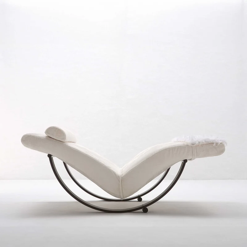 Rocking Armchair GABBIANO by C. Silva Gil for Giovannetti