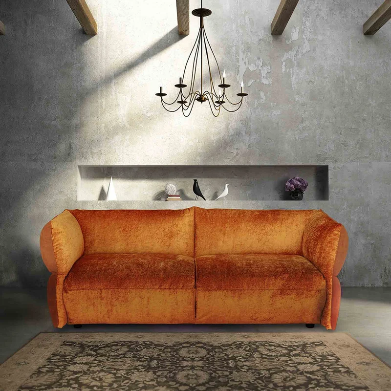 Three Seater Sofa FOYER di Sergio Giobbi for Giovannetti