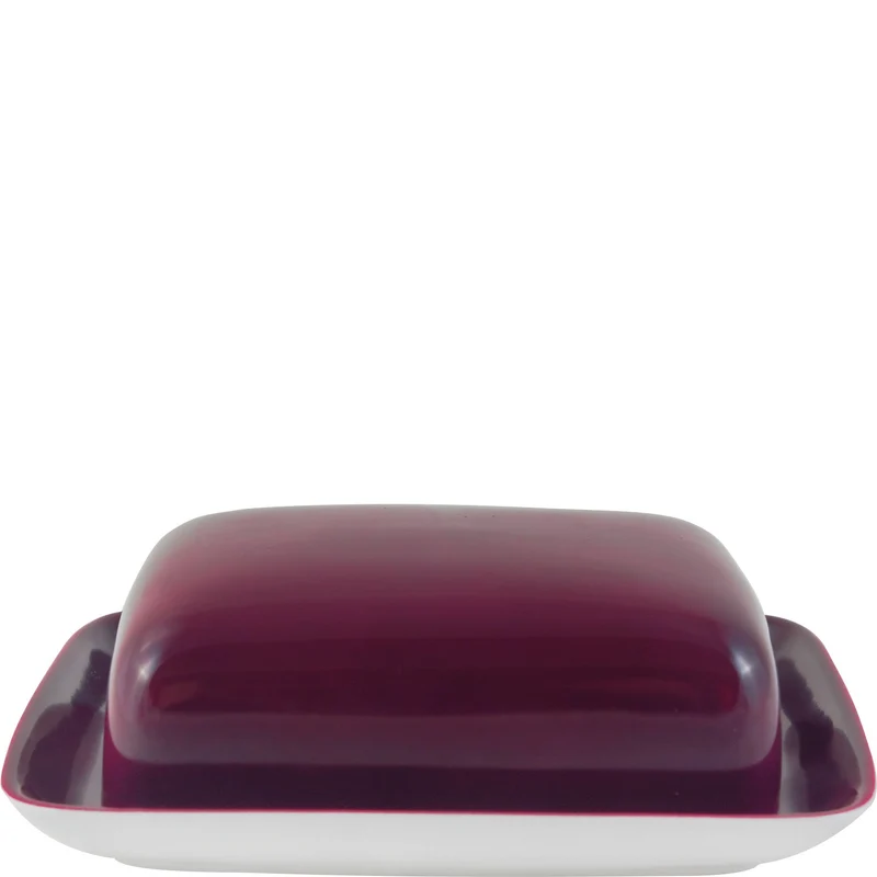 KAHLA Pronto Colore Butterdose eckig wild berry