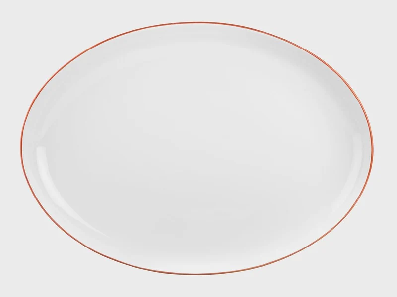 Platte | Lotos | Roter Farbrand