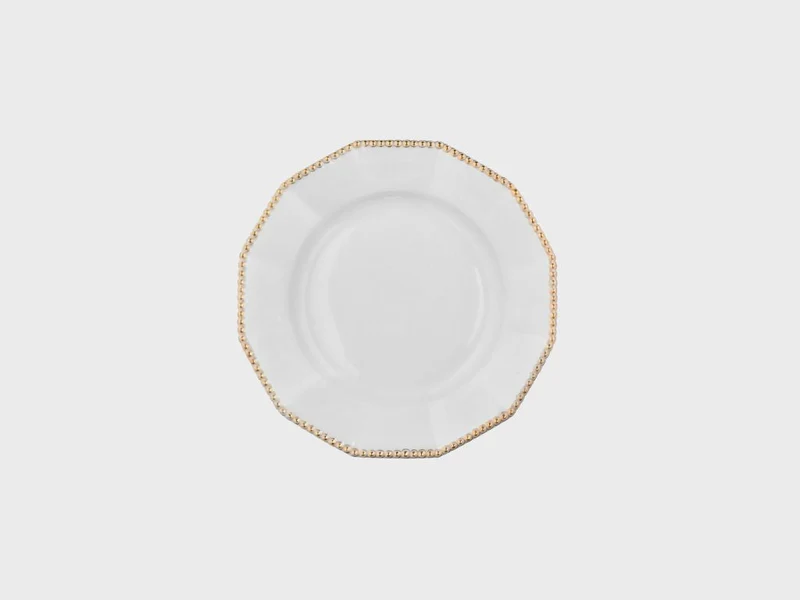Teller | Perl Gold | 19 cm