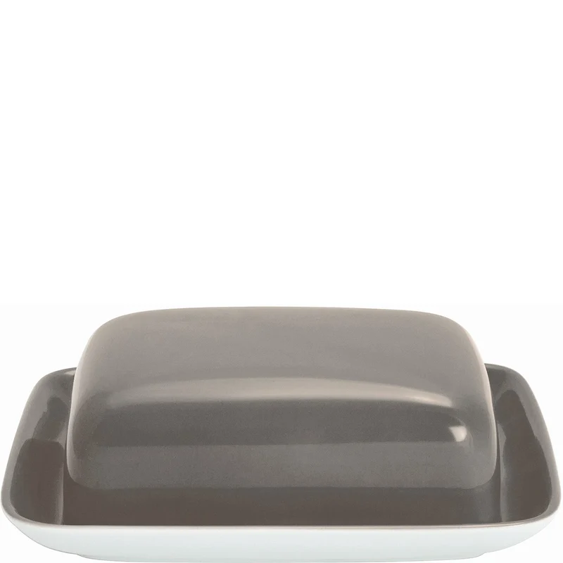 KAHLA Pronto Colore Butterdose eckig warm gray