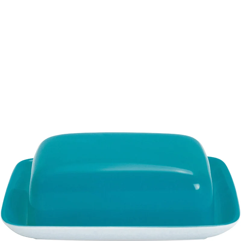 KAHLA Pronto Colore Butterdose eckig ocean green