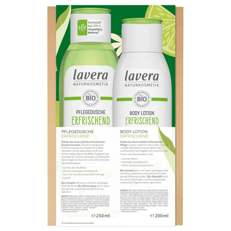 Lavera PFLEGE ERFRISCHEND Geschenkset