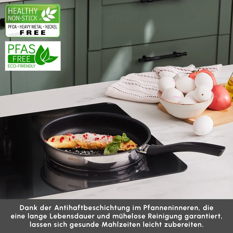 Karaca Gastro Induktion Pfanne, 24 cm