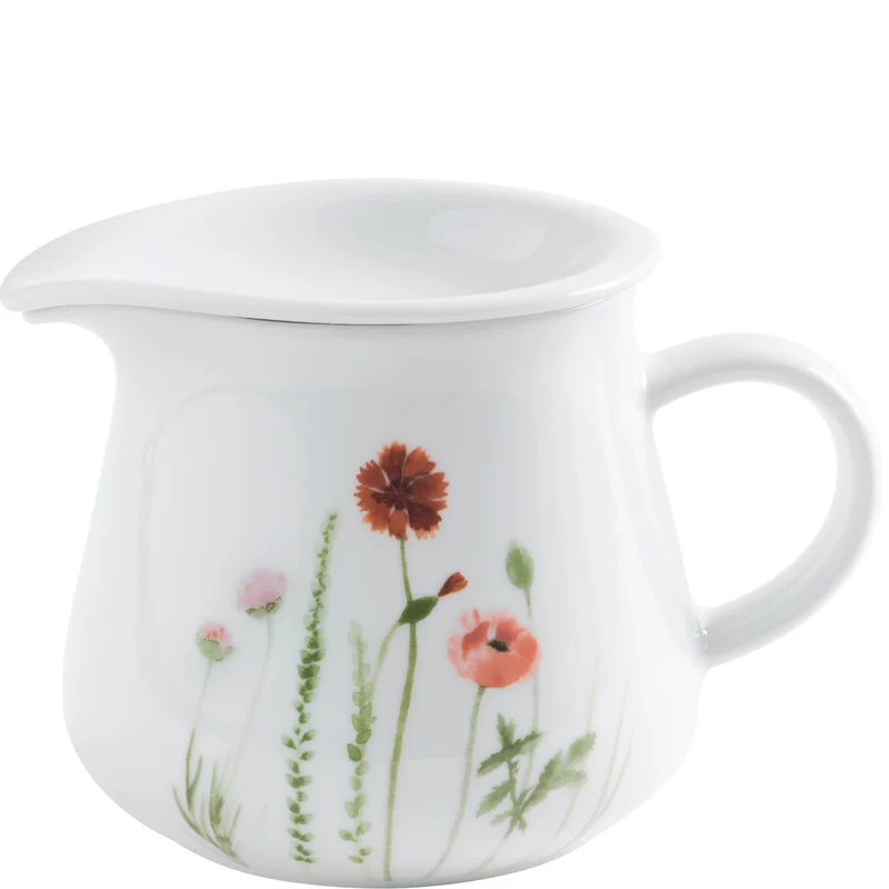 KAHLA Five Senses Wildblume Mini-Krug 0,50 l + Deckel-Dip 11 cm Wildblume