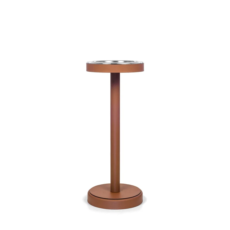 Leather ICE BUCKET Stand by Pinetti