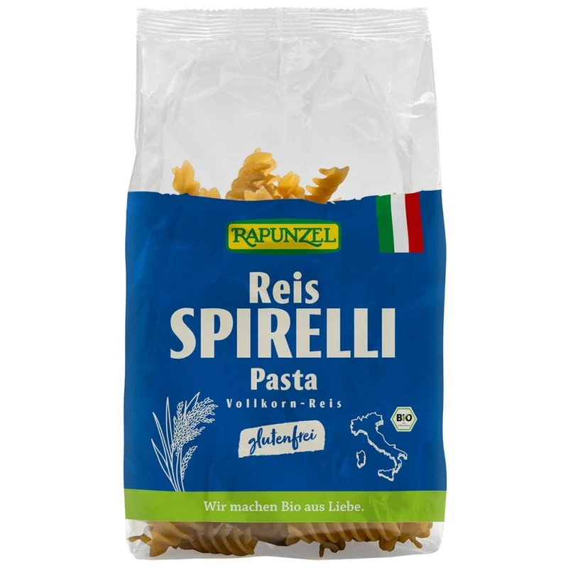 Rapunzel Reis-Spirelli, Getreidespezialität aus Vollkorn-Reis (250g)