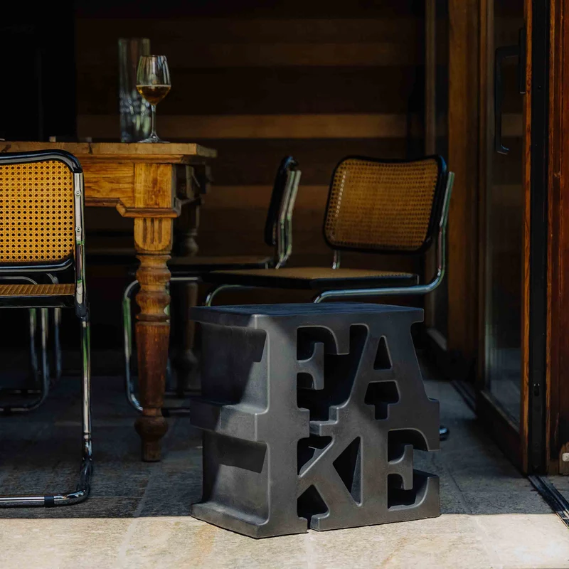 Side Table FAKE by Uto Balmoral for Sturm Milano