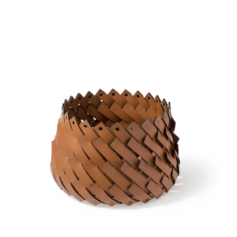 Eco-Leather Basket ALMERIA by Pinetti