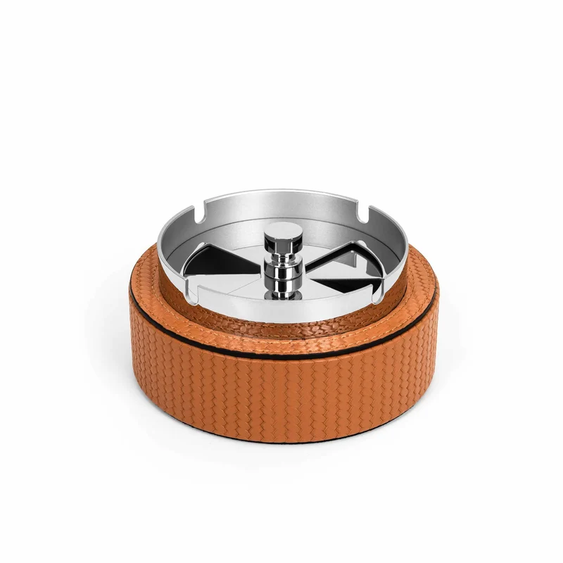 Leather Ashtray VENTO by Pinetti