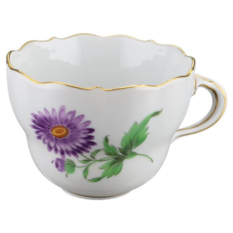Kaffeetasse Blüte Lila Typ III
