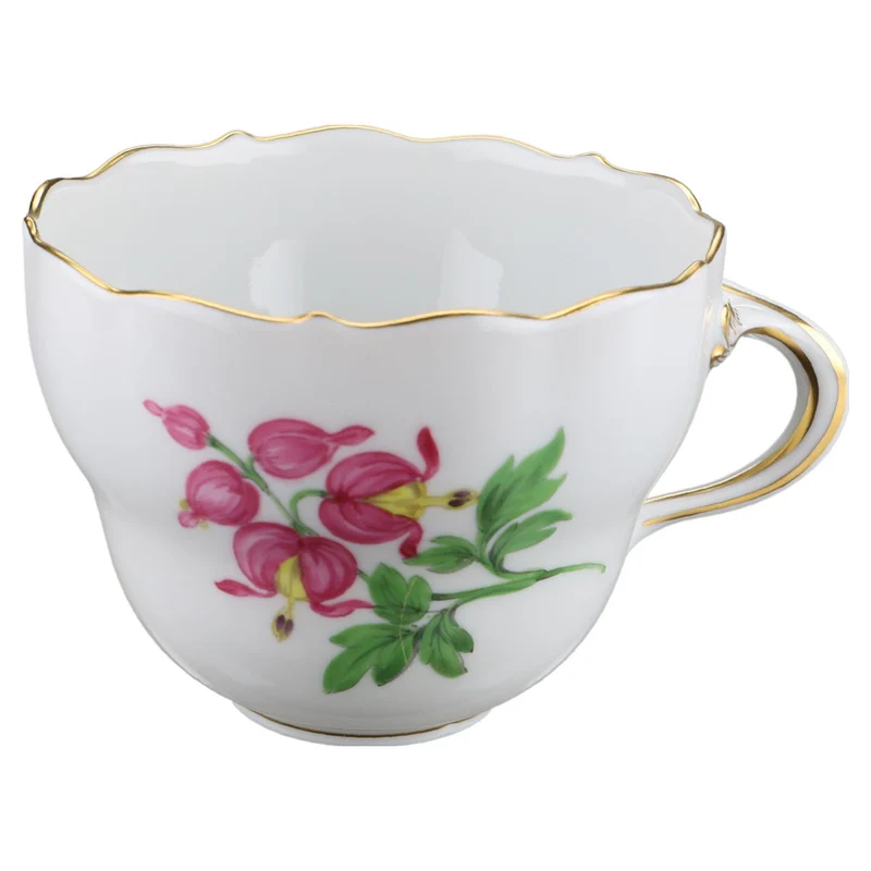 Kaffeetasse Blüte Rosa Gelb Typ I