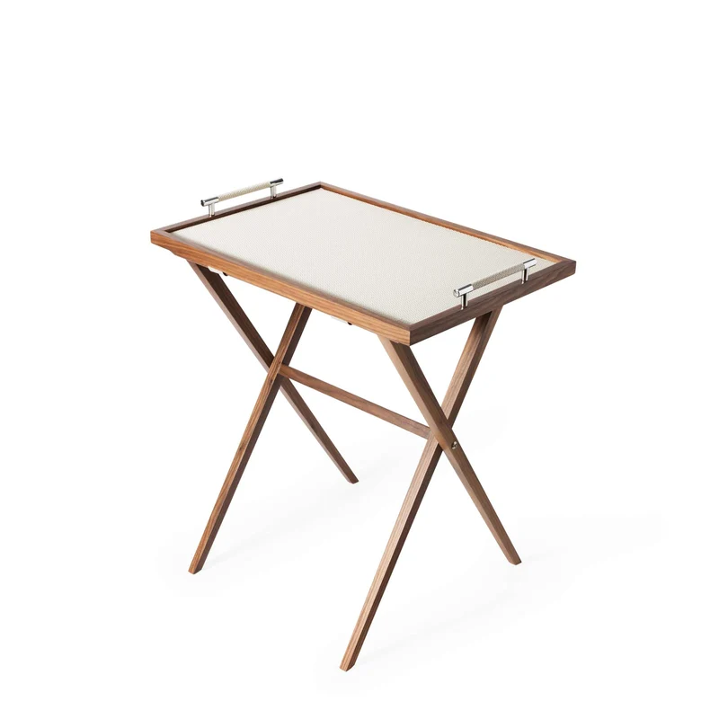 Folding Table with Tray DEDALO by Pinetti