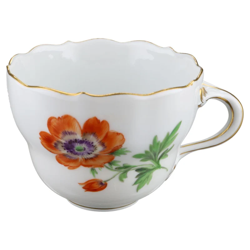 Kaffeetasse Blüte Rot Typ II