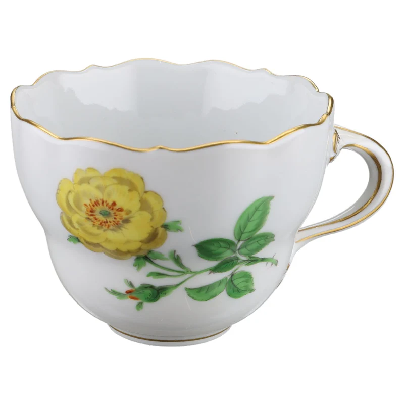 Kaffeetasse Blüte Gelb Typ I