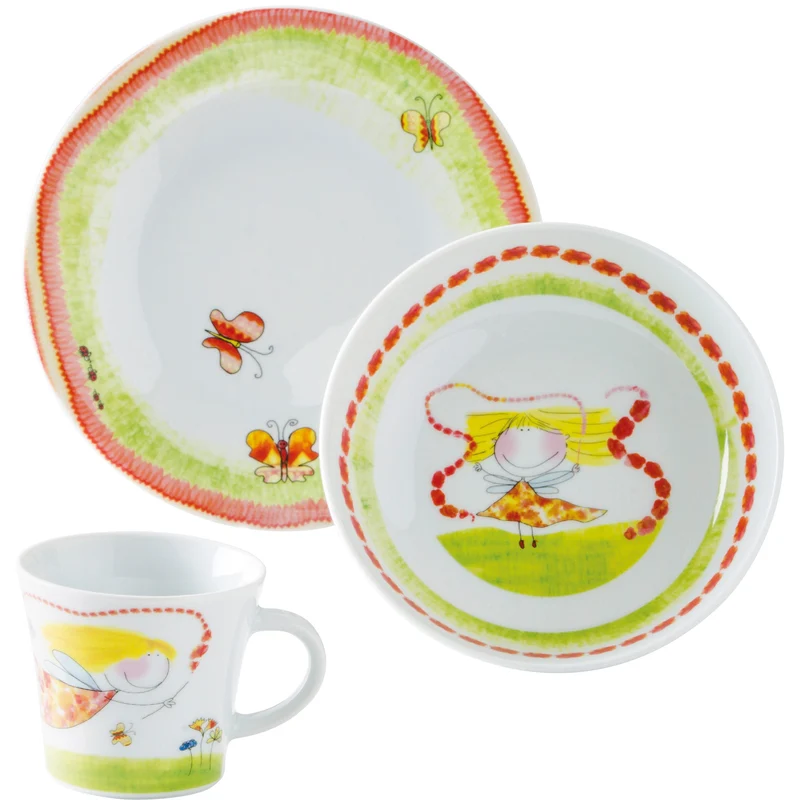 KAHLA Kids Kinderset 3tlg. Blumenfee