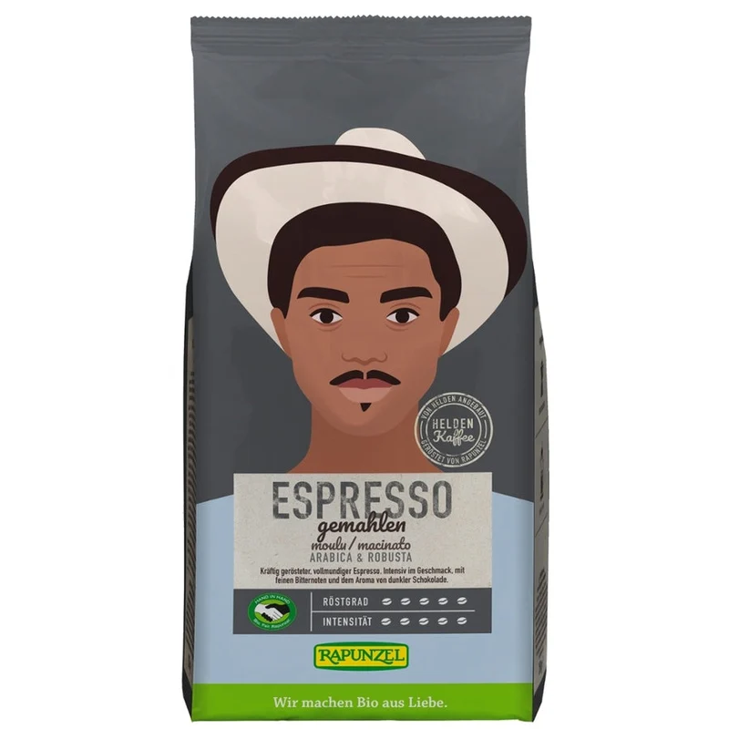 Rapunzel Heldenkaffee Espresso gemahlen (250g)