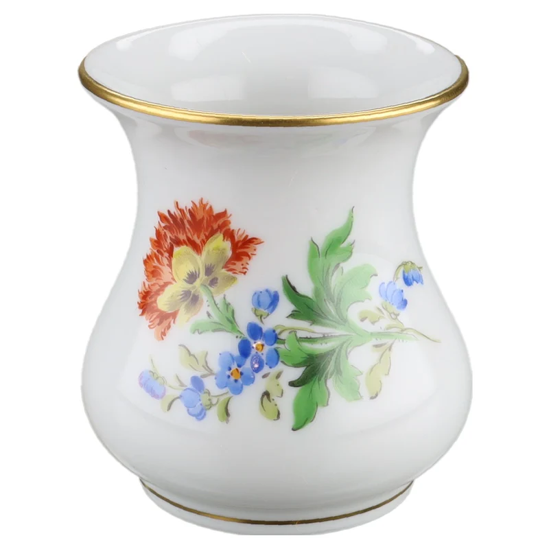 Vase mini Blüte Gelb Rot II. Wahl
