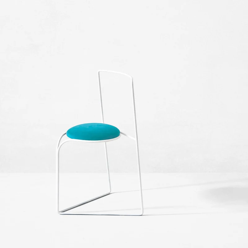 Steel Upholstered FLOW CHAIR by Enrico Girotti for LapiegaWD
